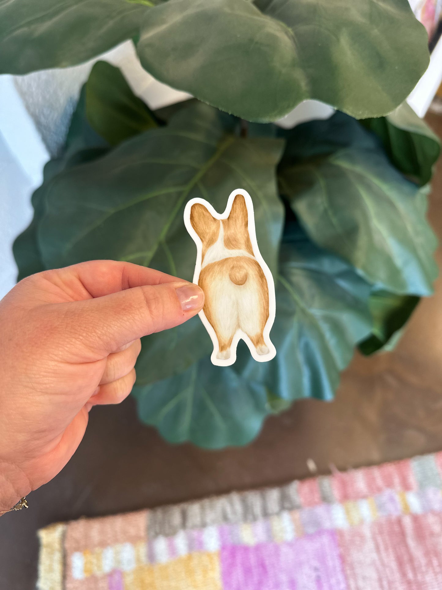 Corgi Butt Sticker