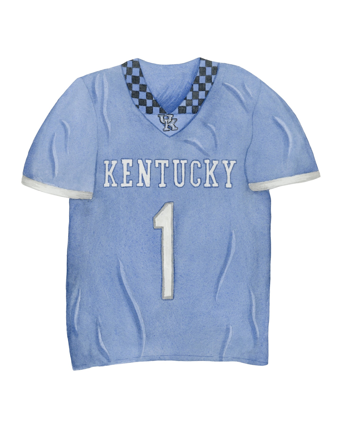 Kentucky Football Jersey Print