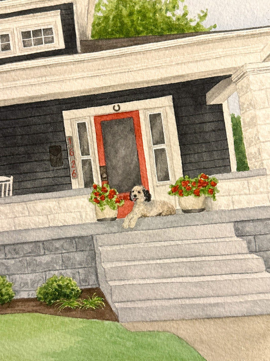 Pet Add On - For House Portraits