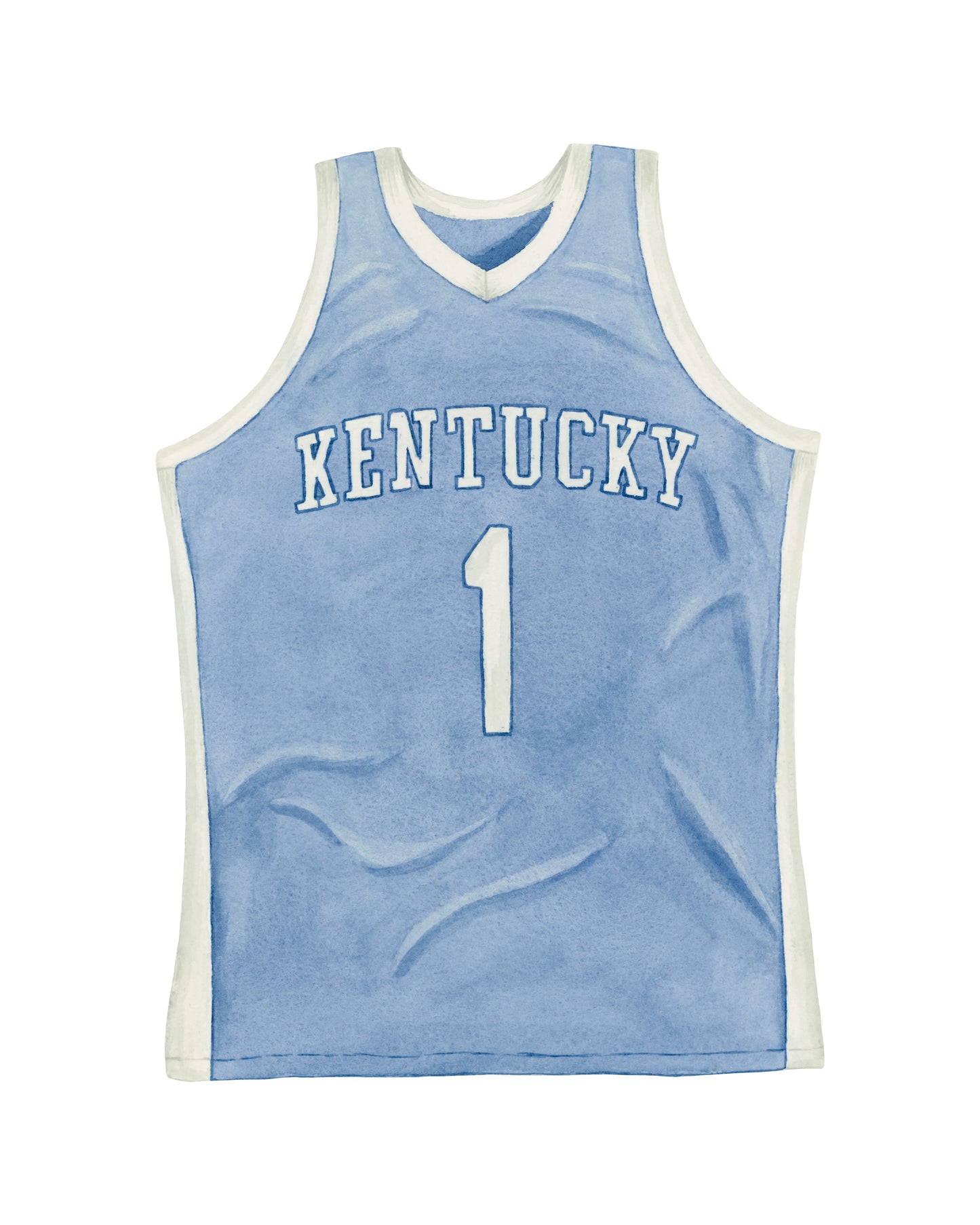 Kentucky Basketball Jersey Print