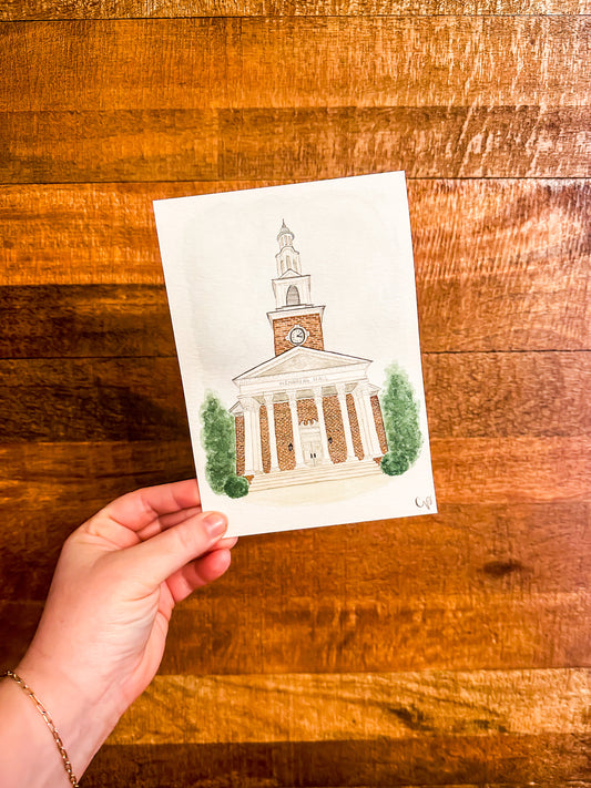 University of Kentucky - Memorial Hall Print